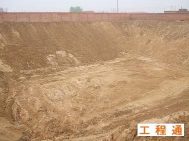 食品廠污染物防滲池