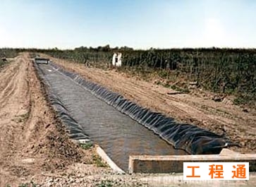 土工膜施工工地００１